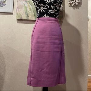 White House Black Market Fuchsia Pencil Skirt